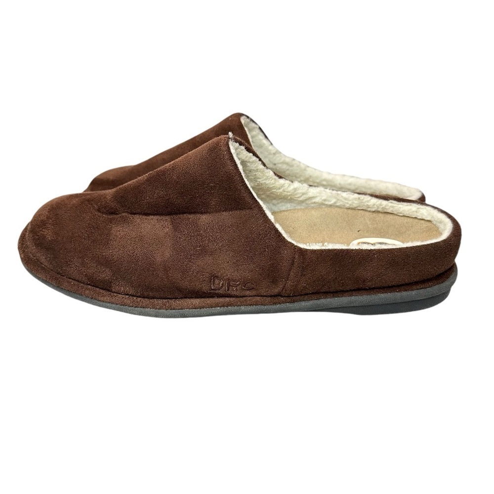 Dr. Comfort Brown Slip On Lounge Shoes Mens Size 10 - Picture 7 of 12